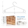 LaLoona Baby Clothes Hanger Set – Plastic Children's Clothes Hangers