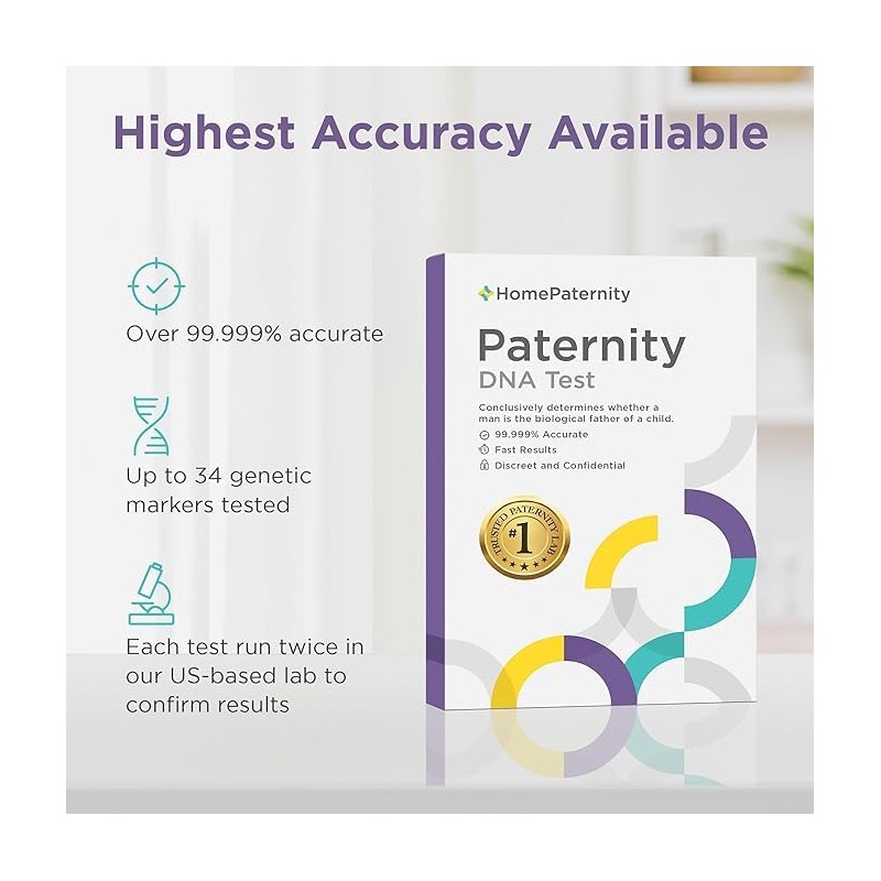 HomePaternity DNA Paternity Testing for Child and Father, FedEx Return,