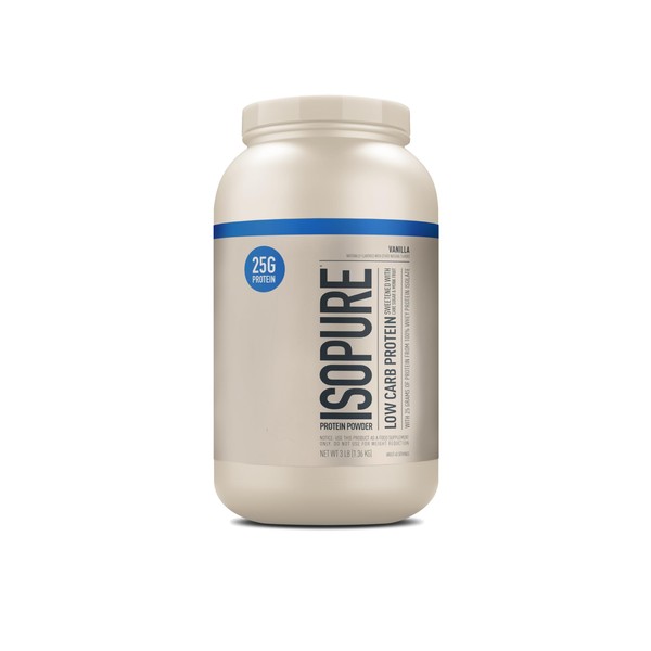 Isopure Isopure Low Carb 100% Pure Whey Isolate Protein Powder,