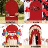 Cubierta de Arco de Boda de 7.2 Pies de Spandex