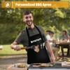 nomiou Barbecue Apron Black - Bratort - Gift for Men,