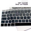 HRH Spanish Language Silicone Keyboard Cover Skin for MacBook Air