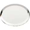 Plymor Round 3mm Beveled Glass Mirror, 1.5 inch x 1.5
