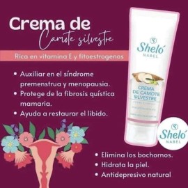 Pack Crema Camote Silvestre Menopausia Sheló Nabel