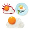 Breakfast Omelette Mold Silicone Egg Pancake Ring Shaper Cooking Tool