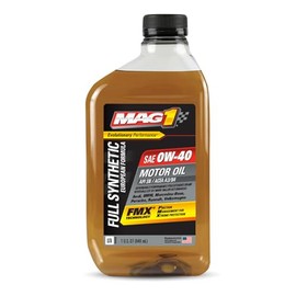 Mag 1 70171 Full Synthetic European SAE 0W-40 A3/B4 Motor Oil - 1 Quart (Pack of 6)