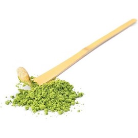 Bamboo Matcha Scoop, Japanese Chashaku Hooked Green Tea Spoon for Tea Ceremony, Tea Scoops,Matcha Spoon, Bamboo Scoop,Coffee, Tea and Espresso (18cm)