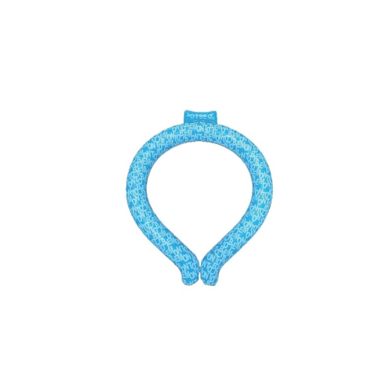 Tobiemon Cool Neck Ice Ring (Font Graphic Blue, Medium)