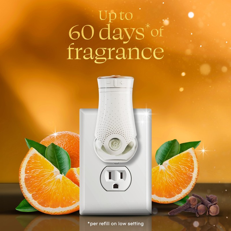 Glade PlugIns Refills Air Freshener, Orange Zest & Clove, Scented