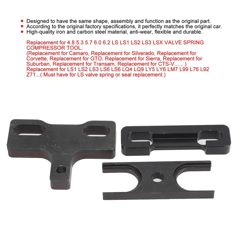 Valve Spring Removal Tool Set, Flexible Anti-wear Valve Spring Compressor