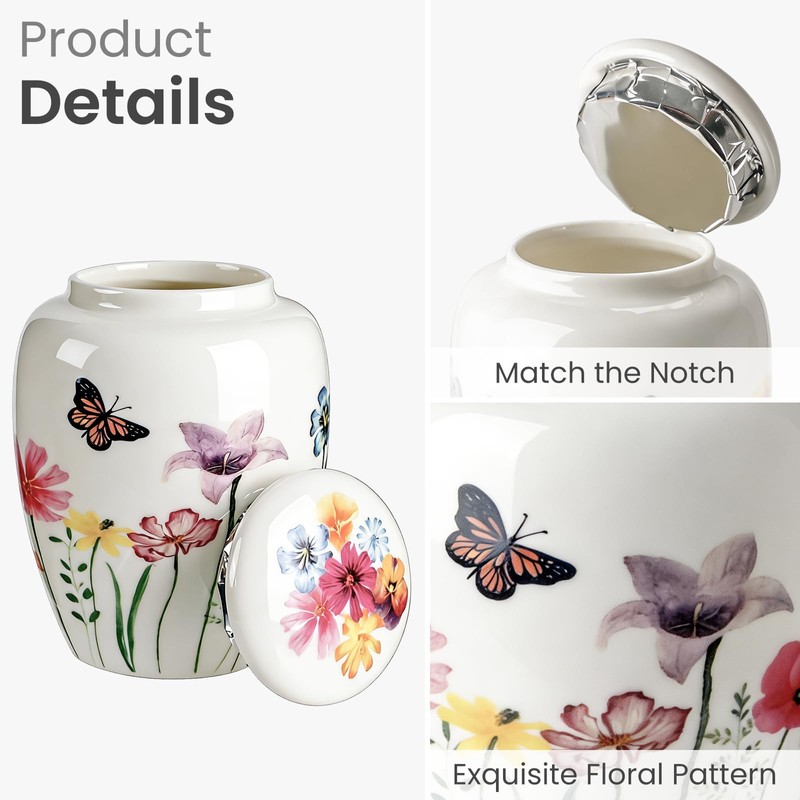 Zglmydrem.yn Small Urns for Human Ashes Keepsake, Urn for Ashes