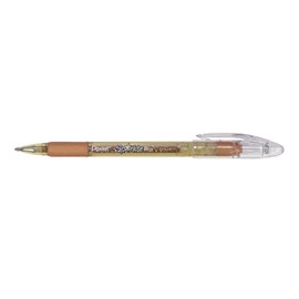 Pentel Sparkle Pop Gel Pen, 1.0mm Bold Point, Orange-Yellow Ink (K91-DF)
