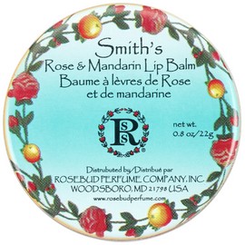 1 ROSEBUD Smith’s Rose&Mandarin Lip Balm Tin 0.8oz /22g