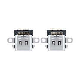 Mcbazel 2 Pack Replacement Type C Charging Port for Switch, USB C Charger Socket Connector for NS Switch Console Only (NOT for NS 2)