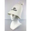 GMMH® Sauna Hat Sauna Cap Felt Cap 100% Cotton Sauna