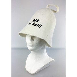 GMMH® Sauna Hat Sauna Cap Felt Cap 100% Cotton Sauna (SS20-06)
