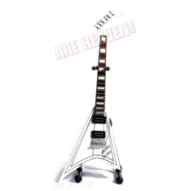 MGU Randy Rhoads Flying V Concorde Miniature Black Guitar
