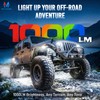 MICTUNING C6 White Rock Lights 4 Pods, Spot & Flood