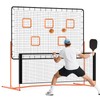 FAHKNS Pickleball Rebounder Training Equipment, Pickleball Rebound Net, for Single