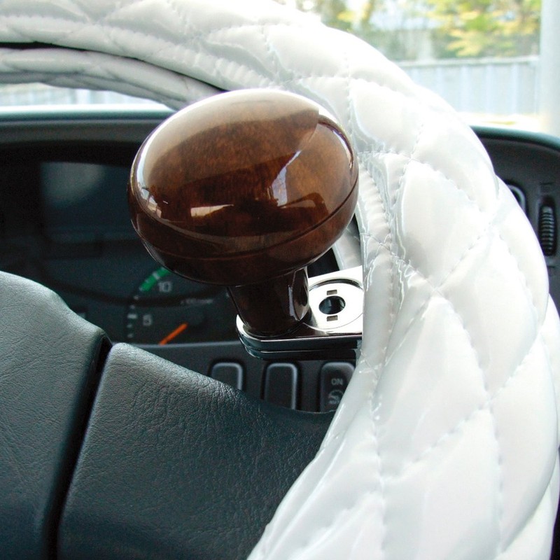 Tsuchiya Yac TS-212 Car Steering Wheel Spinner 2 Wood, Compatible