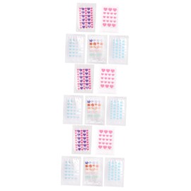 FOMIYES 2sets Nail Stickers Pink Stickers Waterproof Stickers Supplies Spot Patches Face Patches Supplies Skin Patch Hydrocolloid 5sheets*2