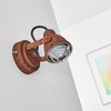 Lightbox Industrial Wall Spotlight in Vintage Look with Pivoting Head