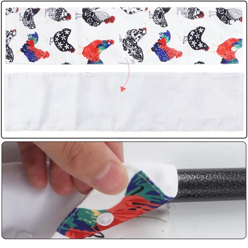 Klmnop 5 Pack Chicken Nest Box Curtains, Windproof Lightproof Curtain