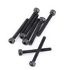 280Pcs M3 Machine Screw with Box, Black Color Grade 12.9