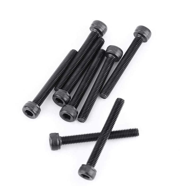 280Pcs M3 Machine Screw with Box, Black Color Grade 12.9