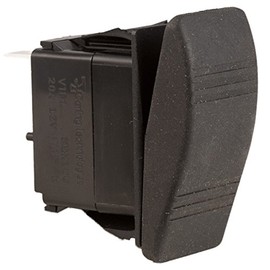 K4 MOMENT ON-OFF-MOMENT ON Contura III Sealed Switch W/Soft Touch Black Actuator