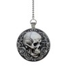 Gotham Decor Skull Cameo Glow in the Dark Double Sided