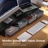 Fenge Dual Monitor Stand, 2 Tiers Monitor Riser for Desk,