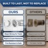 Magnetic Dryer Vent Coupling Kit, 4 Inch, Quick Connect Connector