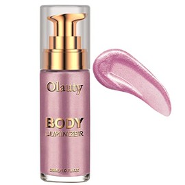 Firstfly Luminizador líquido, luz hidratante impermeable para rostro y cuerpo, iluminador líquido de maquillaje todo en uno, iluminador de verano para