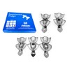 10 Dental Impression Trays Set Perfo Denture Instruments by SurgicalOnline