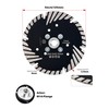 Casaverde 5" Diamond Turbo Cutting Blade 125mm Granite Cutting Disc