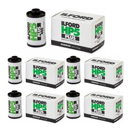 Ilford HP5 Plus ISO 400 35mm Black & White 36 Position Film Rolls - 5 Rolls