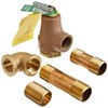 Pentair 460925 Pressure Relief Valve with Connection Replacement Kit Pool and Spa Heater