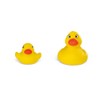Rubber Duckling Bath in Fun Colors, Water and Dirt Resistant,
