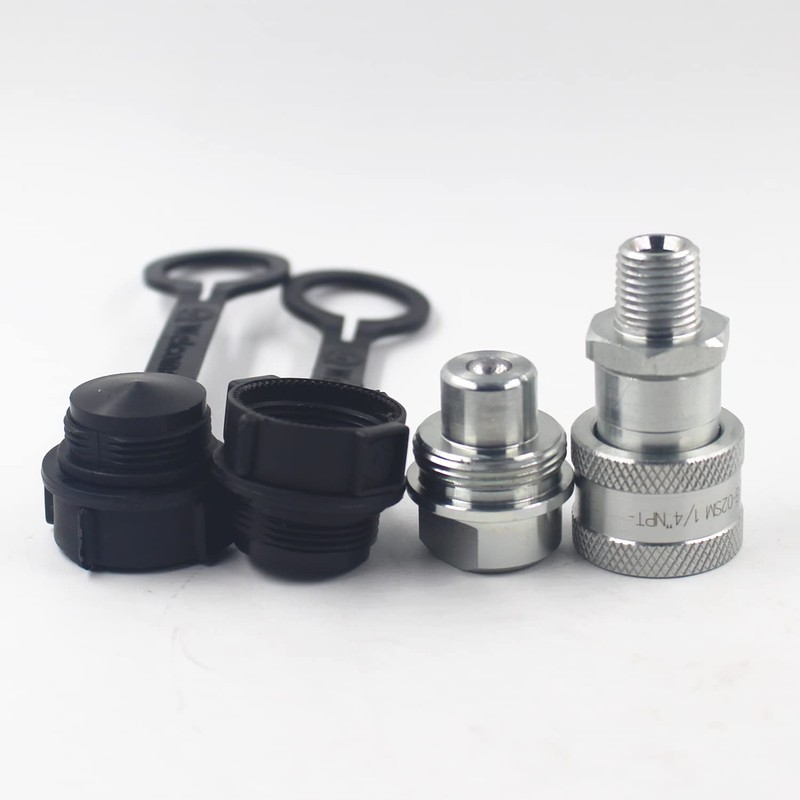 KZE-B-02 1/4'' NPT Set 10,000psi High Pressure Hydraulic Quick Connect