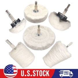 Unbranded 6PACK Buffing Wheel for Drill,Buffing Pad Polishing Wheel Kits, Polishing Tool