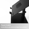 Ekeepment Laptop High-Riser Designed for MacBook Height Adjustable Ergonomic Stand