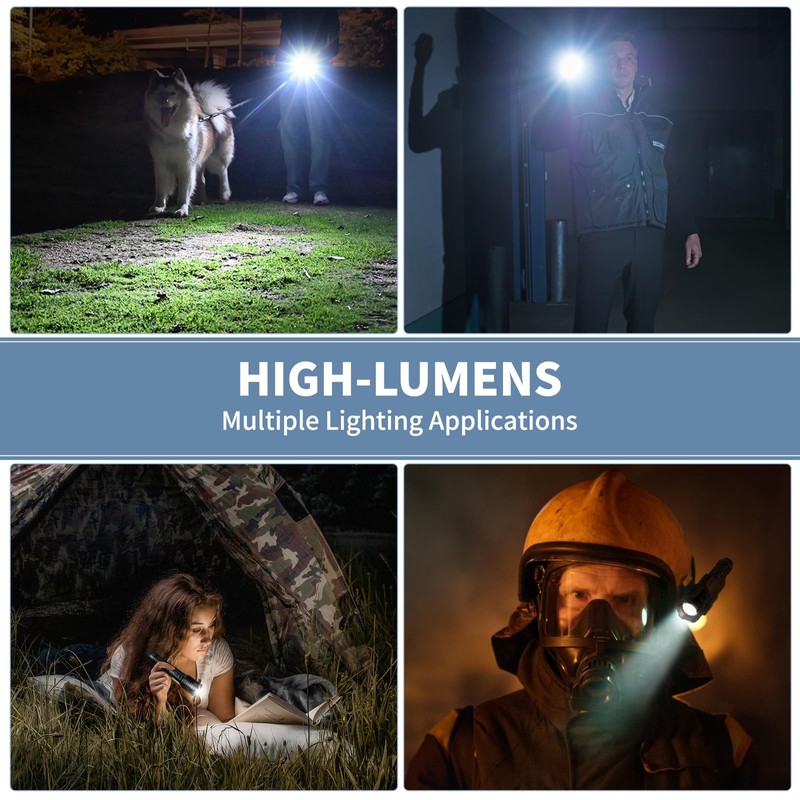 taoquwe Rechargeable LED Flashlights High Lumens, 99,000 Lumen Super Bright