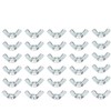 #10-32 Wing Nut 30 Pcs, Carbon Steel Wing Nuts Zinc