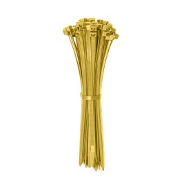 ERKO Kabelbinder bambus beige 150 x 2,5 mm 100 Stück klein, Natur, für Haus, Büro,Garten und Werkstatt, Kabelmanagement, für Innen und Außen, Kurz