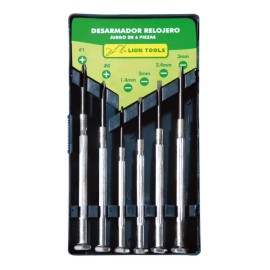 Lion Tools Kit Desarmadores Joyero Relojero Celulares Lion Tools