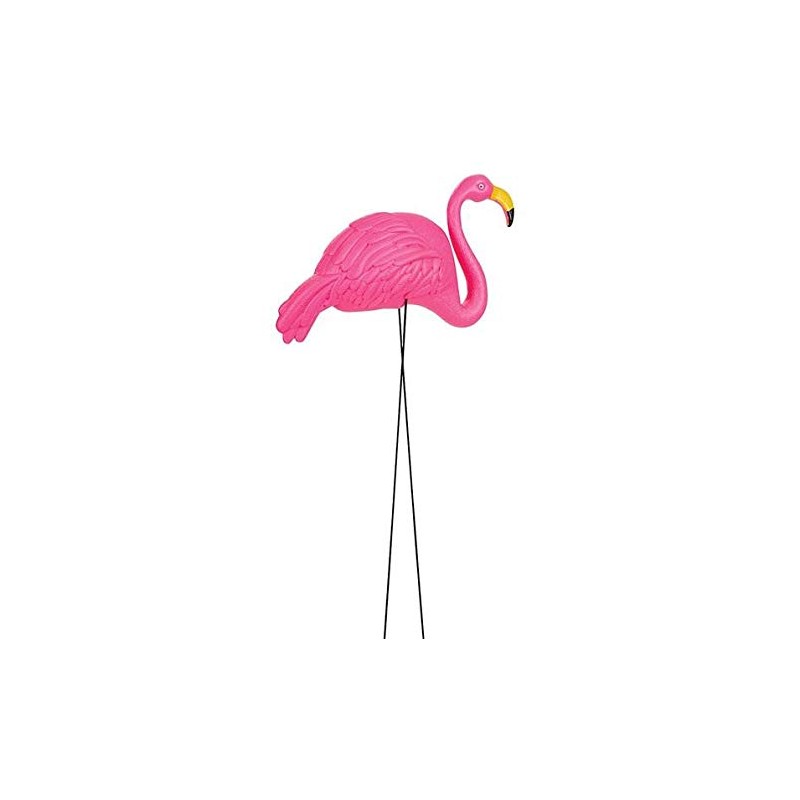 Rhode Island Novelty 34 Inch Pink Flamingo Yard Ornaments, Set