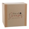 Pot Of Dreams Money Bank, Ceramic, Cream, 14cm x 14cm
