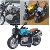1:12 Pull Back Motorcycle Toy Cool Retro Motorcycle Toy with