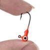 50PCS 2cm/1g Durable Metal Fishing Hooks with Sharp Barb Hook